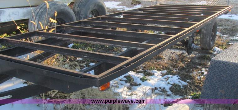 image for item L7014 1996 Homemade flatbed trailer