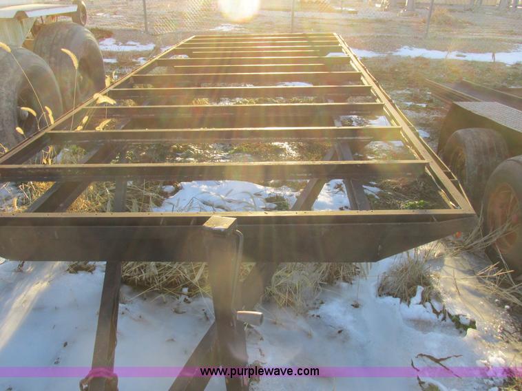 image for item L7014 1996 Homemade flatbed trailer