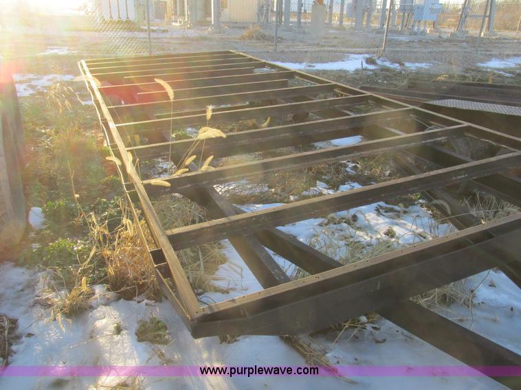 image for item L7014 1996 Homemade flatbed trailer