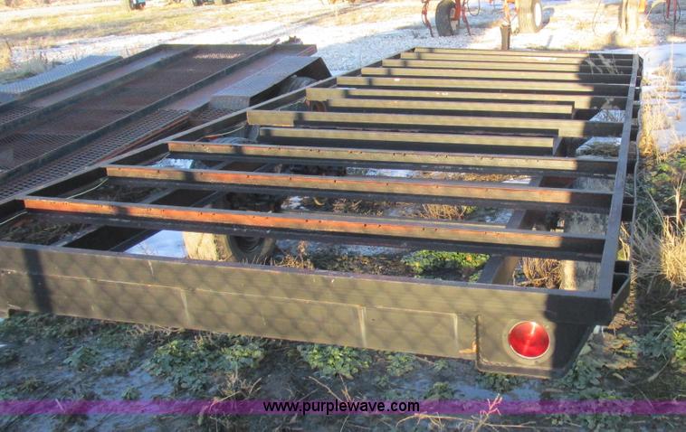 image for item L7014 1996 Homemade flatbed trailer