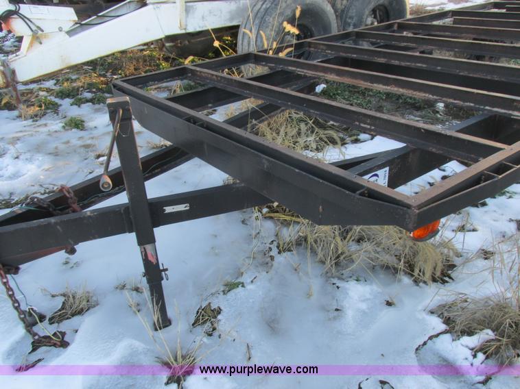 image for item L7014 1996 Homemade flatbed trailer