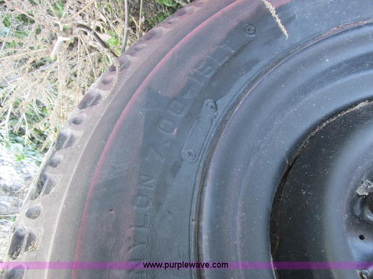 image for item L7014 1996 Homemade flatbed trailer