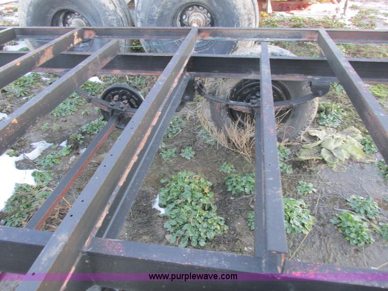 image for item L7014 1996 Homemade flatbed trailer