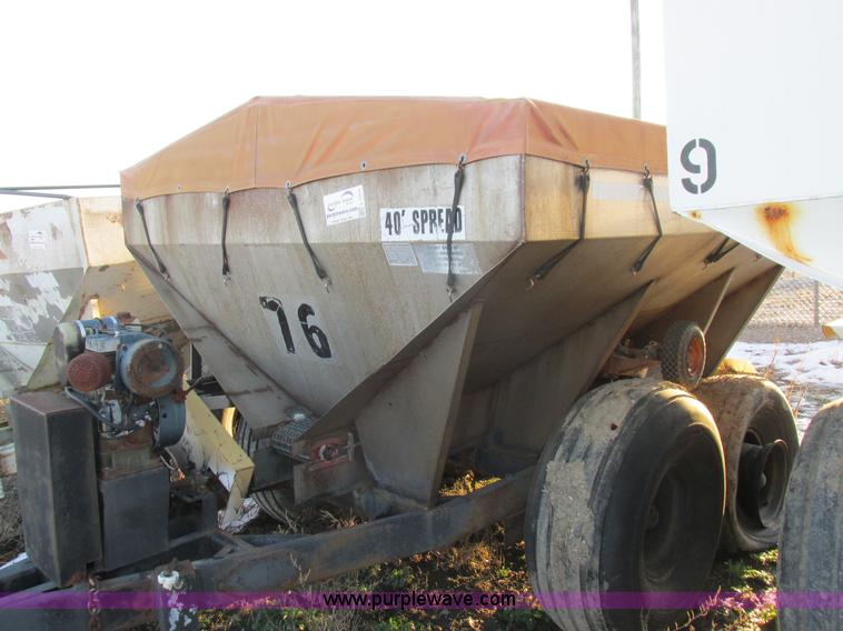 image for item L7016 Fertilizer spreader cart