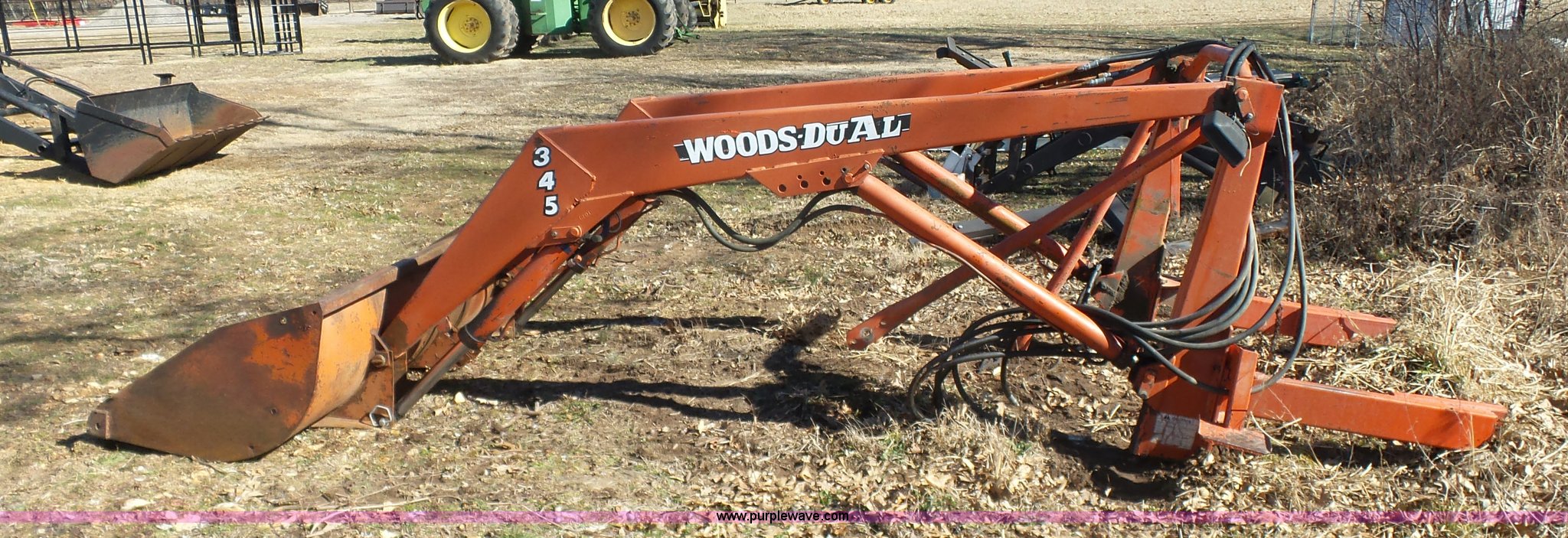 Woods Du-Al 345 loader in Stilwell, OK | Item J7612 sold | Purple Wave