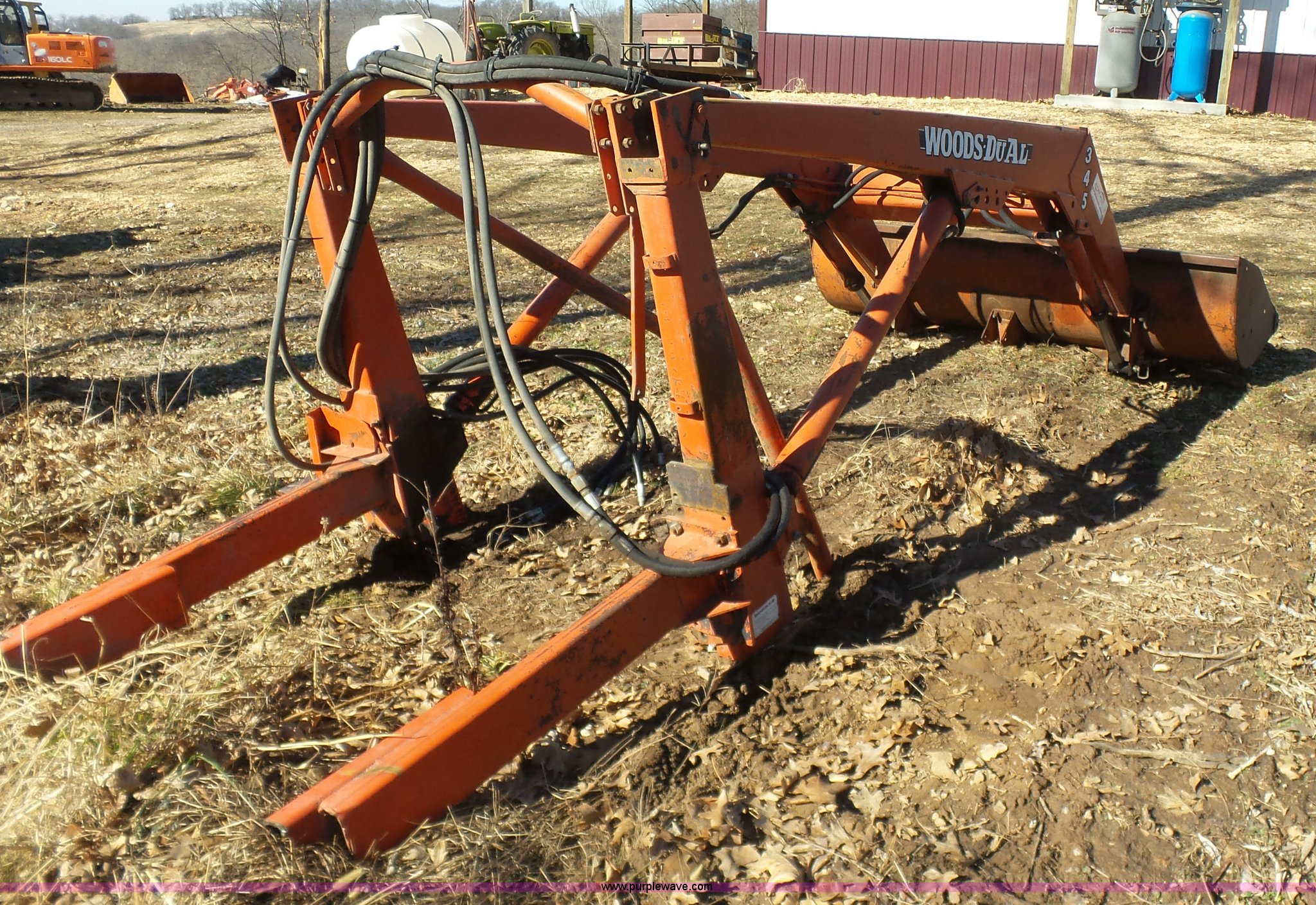 Woods Du-Al 345 loader in Stilwell, OK | Item J7612 sold | Purple Wave