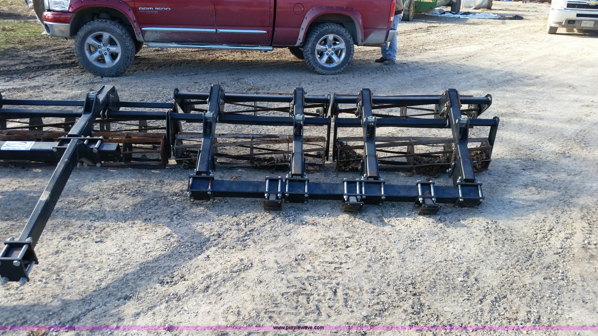 Rolling harrow chopper attachment in Odessa, MO Item K5396 sold