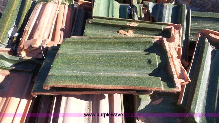 image for item BF9157 Assorted Ludowici roofing tiles