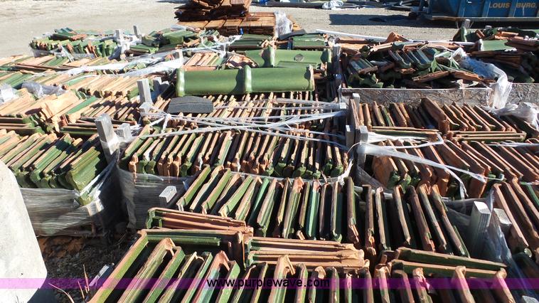 image for item BF9157 Assorted Ludowici roofing tiles