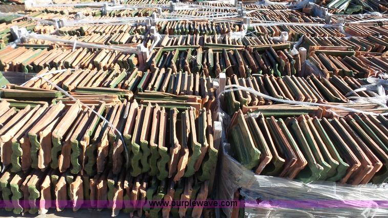 image for item BF9157 Assorted Ludowici roofing tiles
