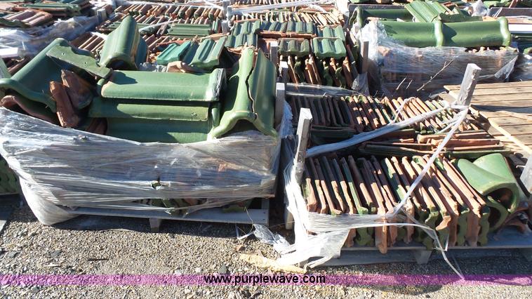 image for item BF9157 Assorted Ludowici roofing tiles