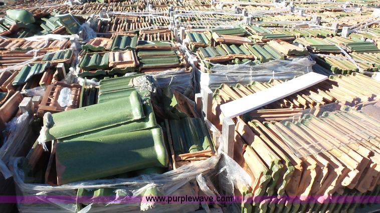 image for item BF9157 Assorted Ludowici roofing tiles