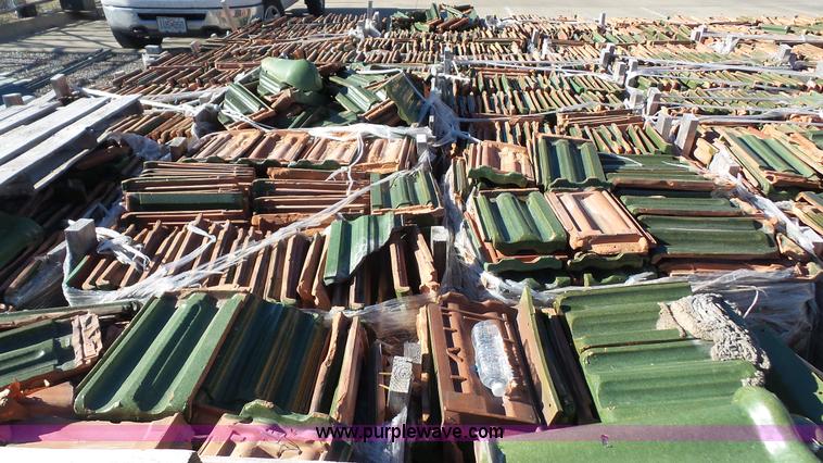 image for item BF9157 Assorted Ludowici roofing tiles