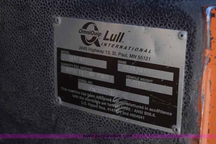 image for item BW9295 Lull 844C-42 telehandler