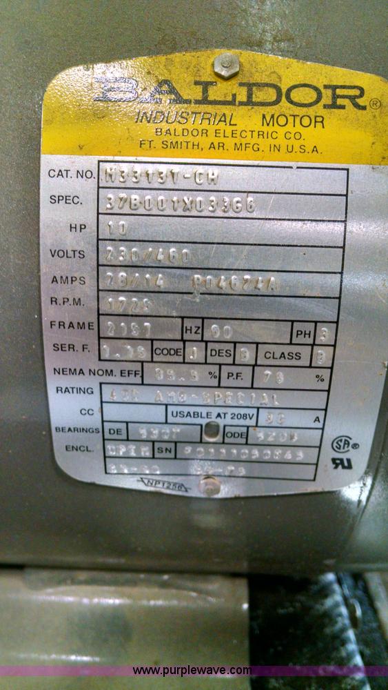 image for item BX9587 Champion VR10-12 air compressor