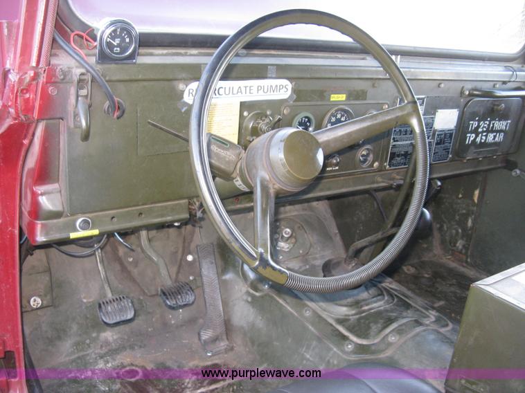 image for item J2962 1968 Kaiser Jeep M715 fire truck