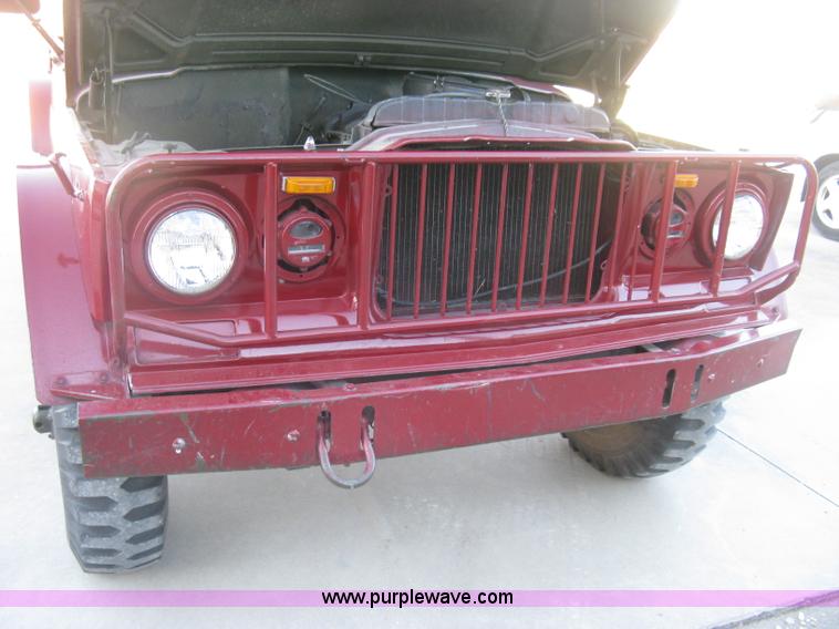 image for item J2962 1968 Kaiser Jeep M715 fire truck