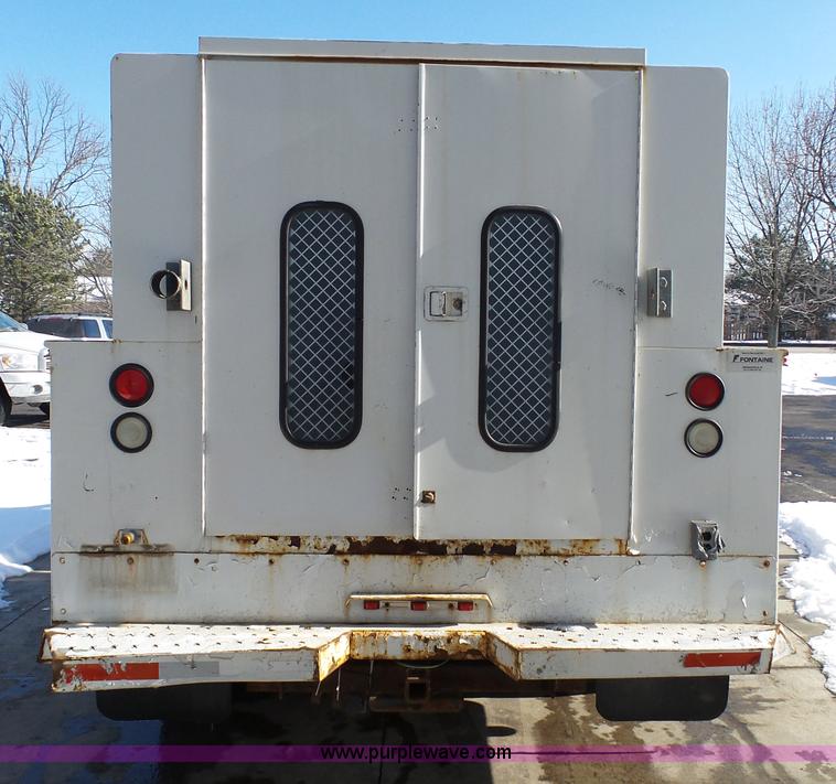 image for item J7374 2005 Ford F350 Super Duty SuperCab utility truck