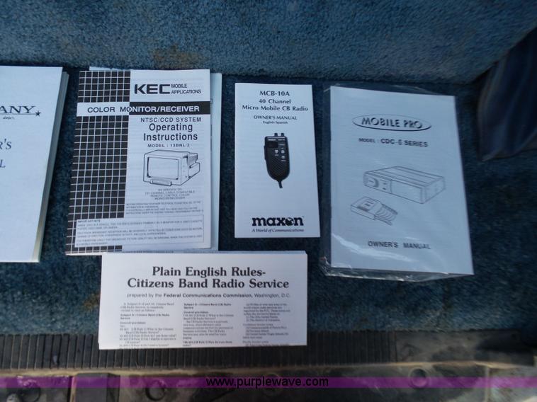 image for item J7377 1999 Ford Econoline E350 Super Duty Extended Tuscany Conversion van