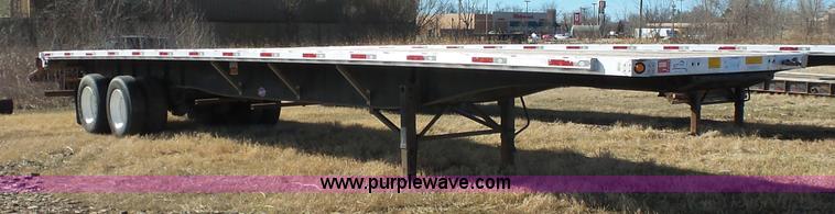 image for item J7619 2009 Utility FS2CHA flatbed trailer