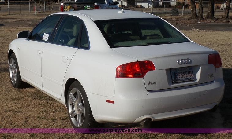 image for item J7635 2008 Audi A4 2.0T Quattro