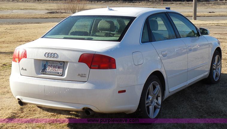 image for item J7635 2008 Audi A4 2.0T Quattro