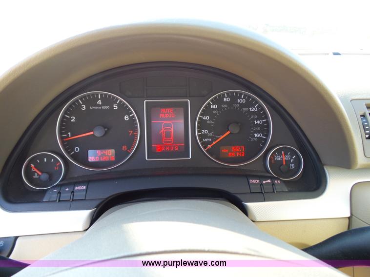 image for item J7635 2008 Audi A4 2.0T Quattro