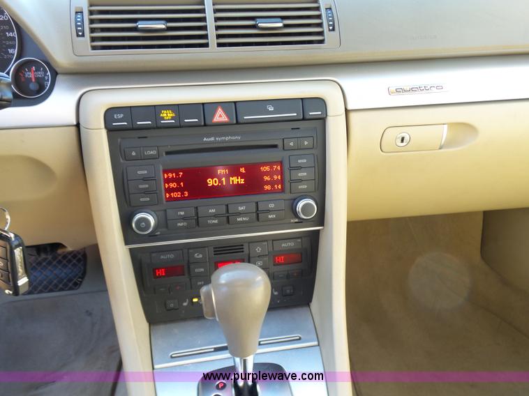 image for item J7635 2008 Audi A4 2.0T Quattro