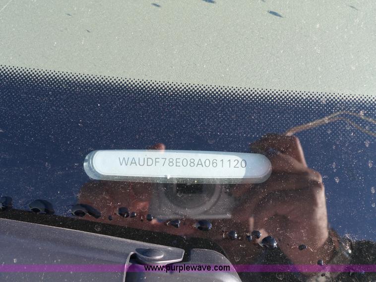 image for item J7635 2008 Audi A4 2.0T Quattro