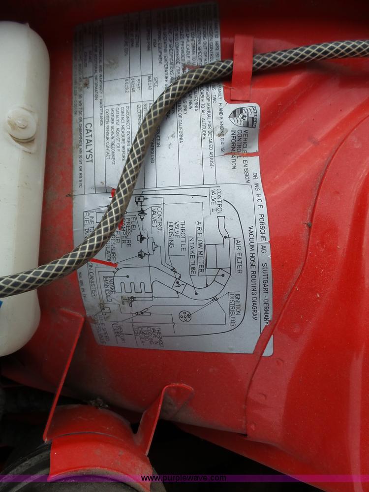 image for item J7667 1987 Porsche 924S