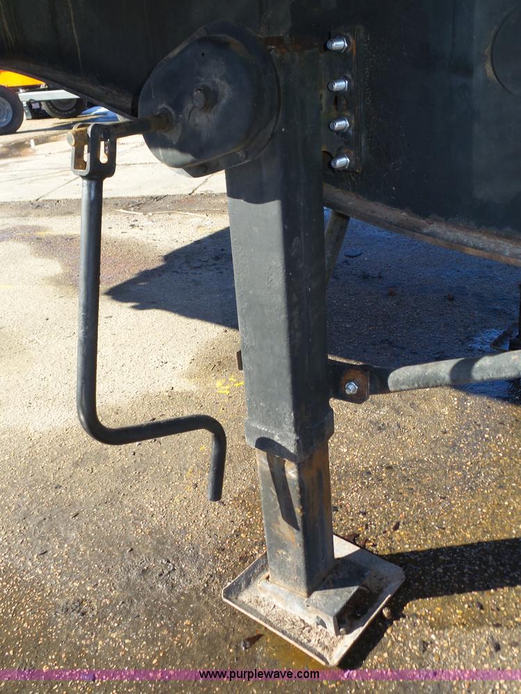 image for item J8817 2000 Transcraft flatbed trailer