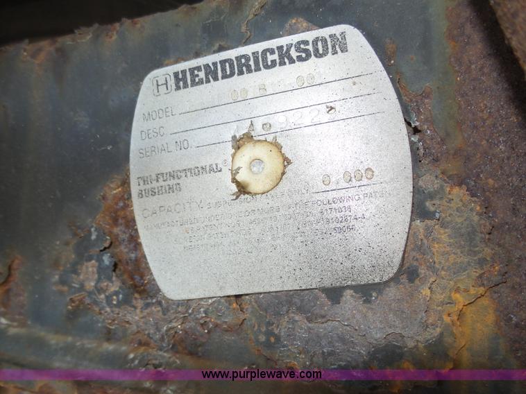 image for item J8817 2000 Transcraft flatbed trailer