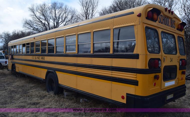 image for item K4482 1997 Blue Bird TC2000 school bus