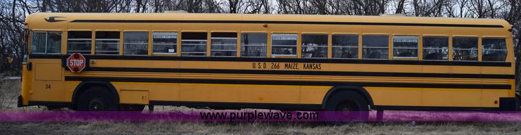 image for item K4482 1997 Blue Bird TC2000 school bus
