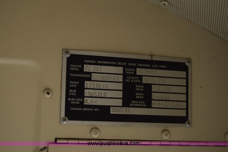 image for item K4482 1997 Blue Bird TC2000 school bus