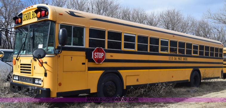 image for item K4483 2008 Blue Bird school bus