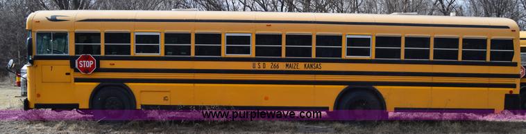 image for item K4483 2008 Blue Bird school bus