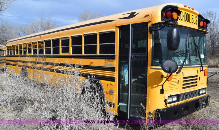 image for item K4483 2008 Blue Bird school bus