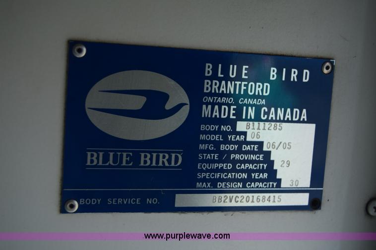 image for item K4484 2005 Ford E450 school bus