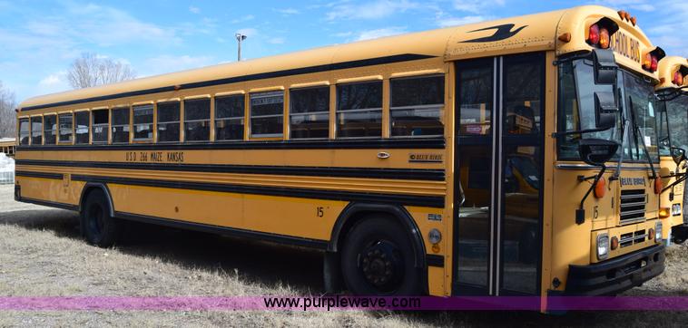 image for item K4486 2000 Blue Bird TC2000 school bus