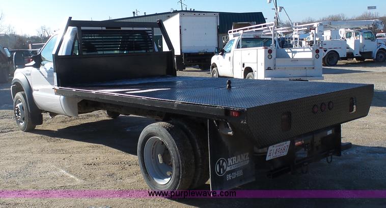 image for item K5485 2007 Ford F550 flatbed truck