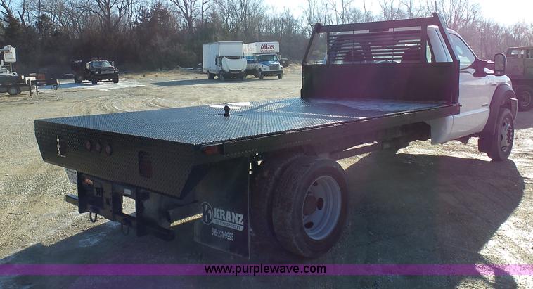 image for item K5485 2007 Ford F550 flatbed truck