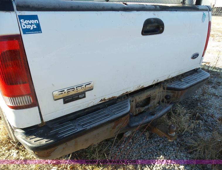 image for item K5486 2007 Ford F250 Super Duty pickup truck