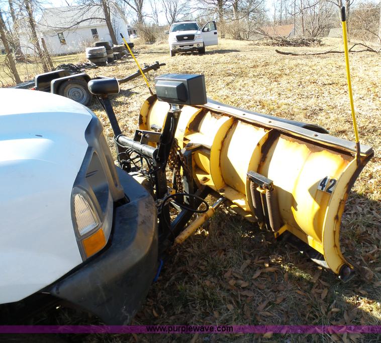 image for item K7609 2003 Ford F250 Super Duty SuperCab flatbed pickup truck