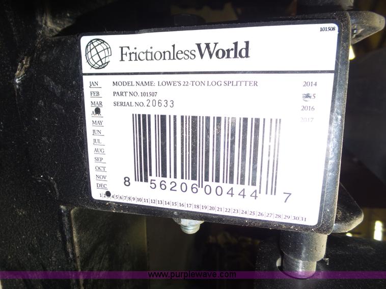 image for item L3009 Dirty Hand Tools log splitter