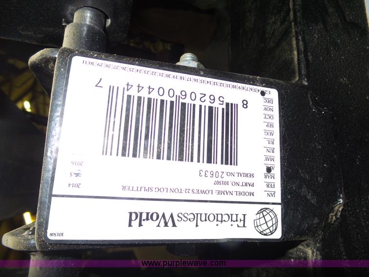 image for item L3009 Dirty Hand Tools log splitter