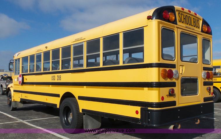 image for item L3640 2007 International CE200 school bus