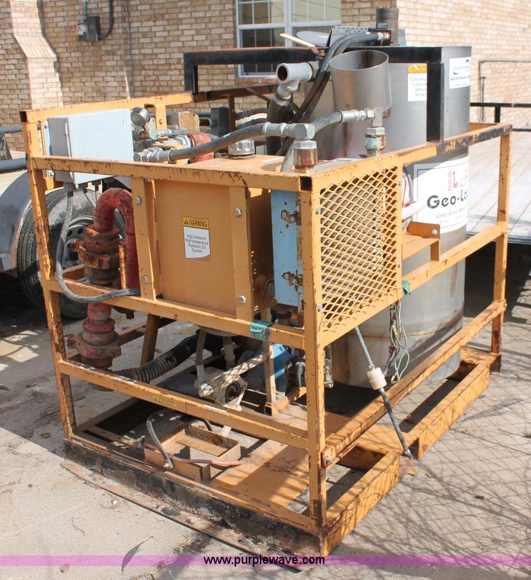 image for item L6779 Geo-loop 50-500 geothermal water well grout machine