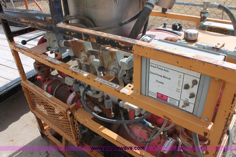 image for item L6779 Geo-loop 50-500 geothermal water well grout machine