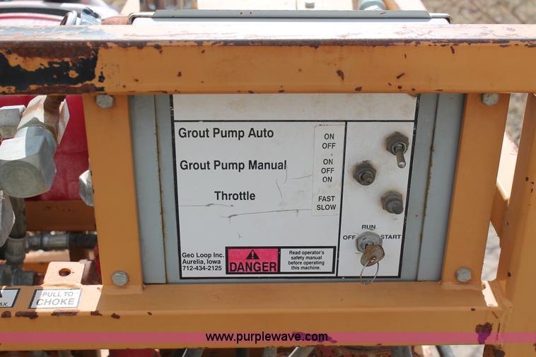 image for item L6779 Geo-loop 50-500 geothermal water well grout machine